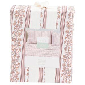 PERI HOME Floral Stripe Sheet Set